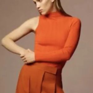 Zara one shoulder body suit